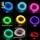 5M EL Wire Car Interior Light Neon Light, Dance Party Decor Light Neon LED Lamp Flexible EL Wire Rope Tube Waterproof LED Strip ? (Only EL Wire)